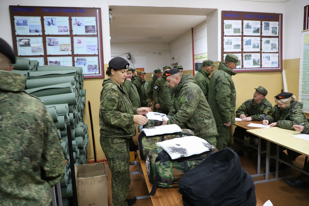 На Камчатке мобилизованные граждане получили экипировку и тактическое обмундирование